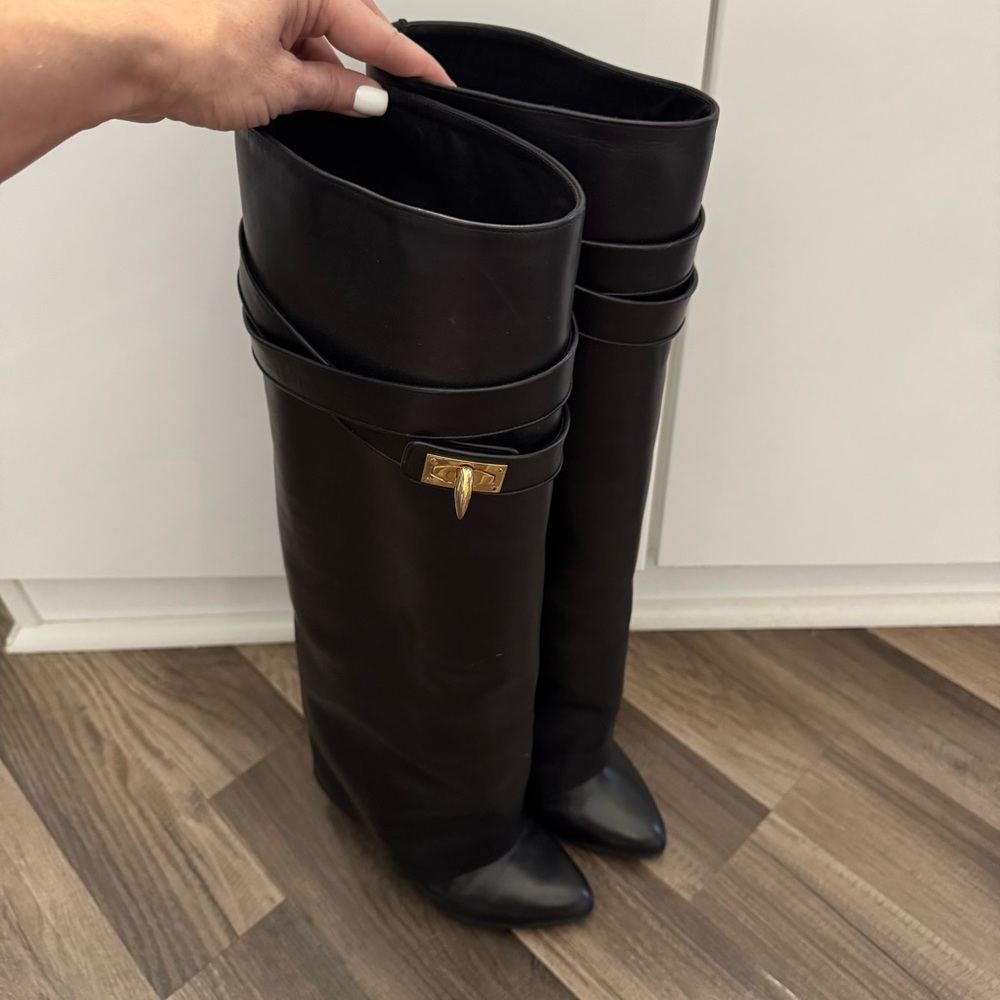 Givenchy leather boots
